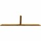 Ekena Millwork Portland Rough Sawn Timber Gable Bracket, Western Red Cedar, 96"W x 32"H x 2"D x 4"F, 8/12 Pitch GBW096X32X0204POR00RWR - alternate 3